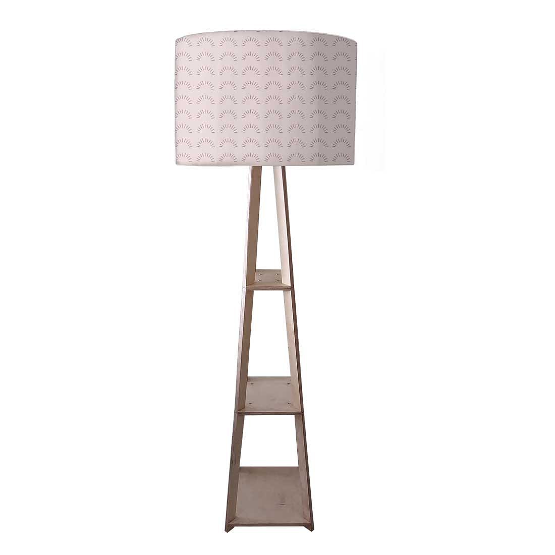 Small Wooden Floor Lamp  -   Pattern Nutcase