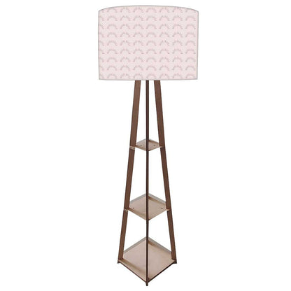 Small Wooden Floor Lamp  -   Pattern Nutcase