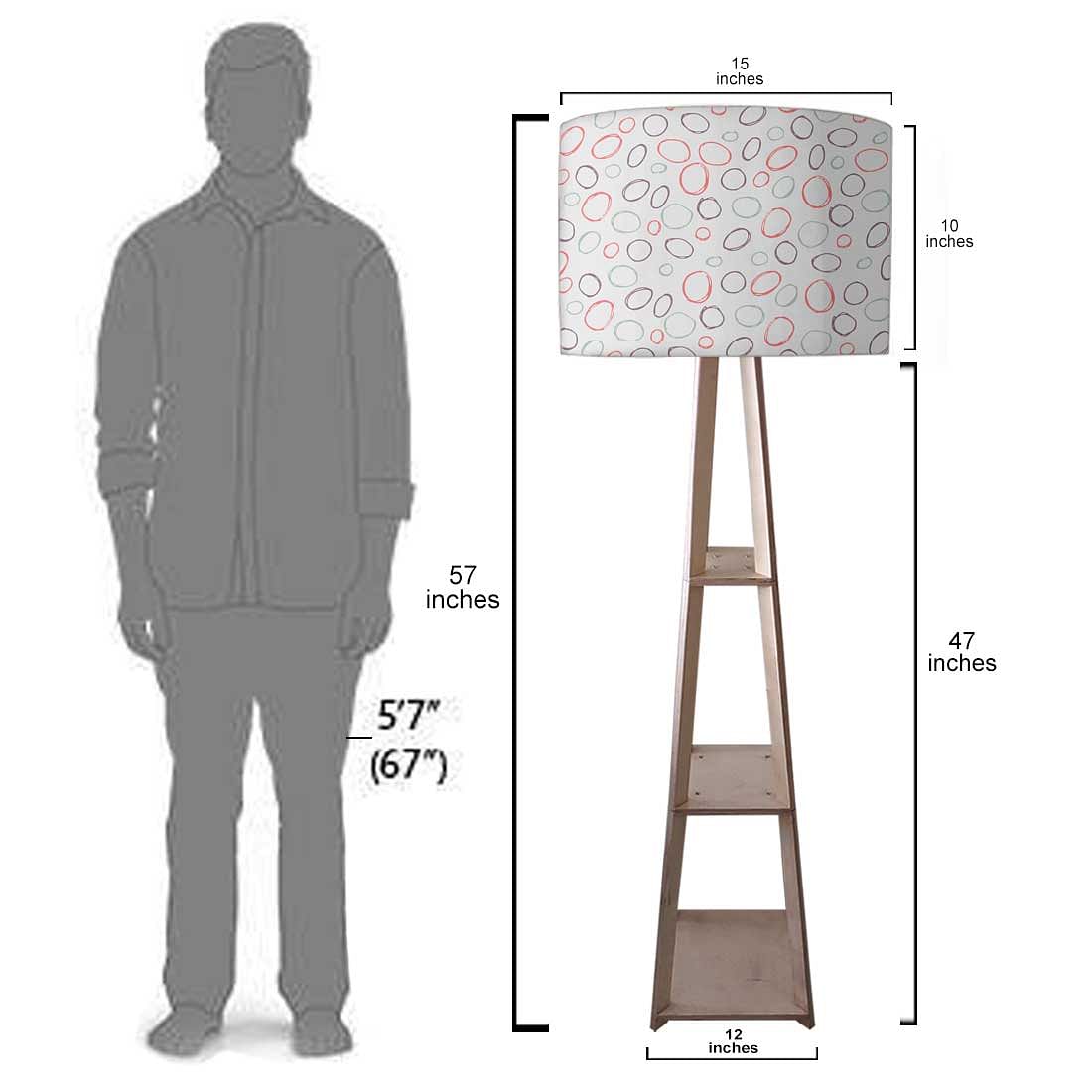 Tripod Floor Lamp  -   Dew Drops Nutcase