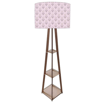 Modern Floor Lamps  -   Flower Buds Purple Nutcase