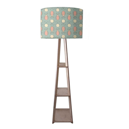 Small Wooden Floor Lamp  -   Cute Bugs Nutcase