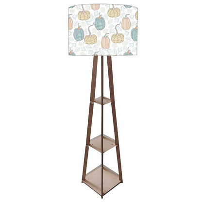 Wooden Floor Lamp  -   Pumpkin Garden Nutcase