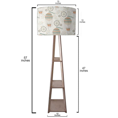 Floor Lamp with Shelves  -   UP Ballons Nutcase