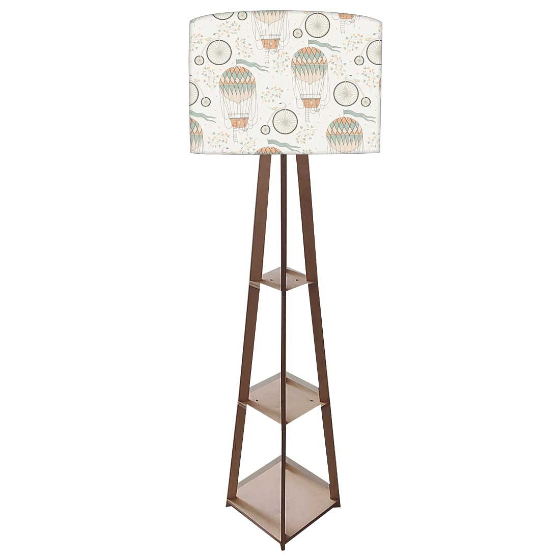 Floor Lamp with Shelves  -   UP Ballons Nutcase