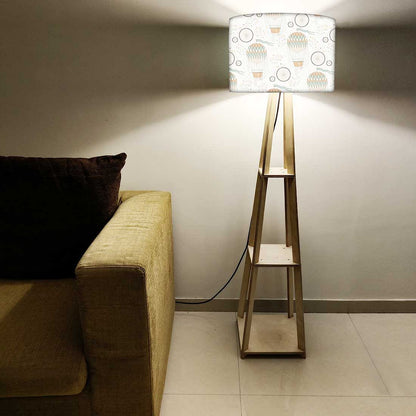 Floor Lamp with Shelves  -   UP Ballons Nutcase