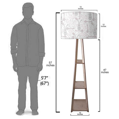 Standing Tripod Lamp  -   Master Key Nutcase
