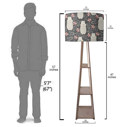 Tripod Floor Lamp  -   Bunny Nutcase