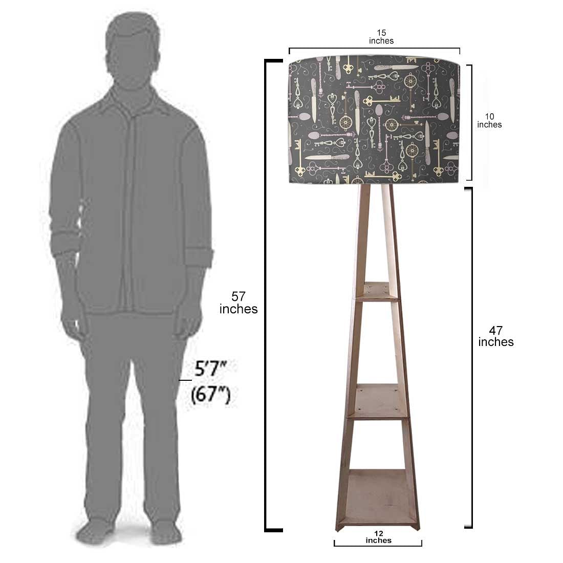 Modern Floor Lamps  -   Classic Keys Nutcase