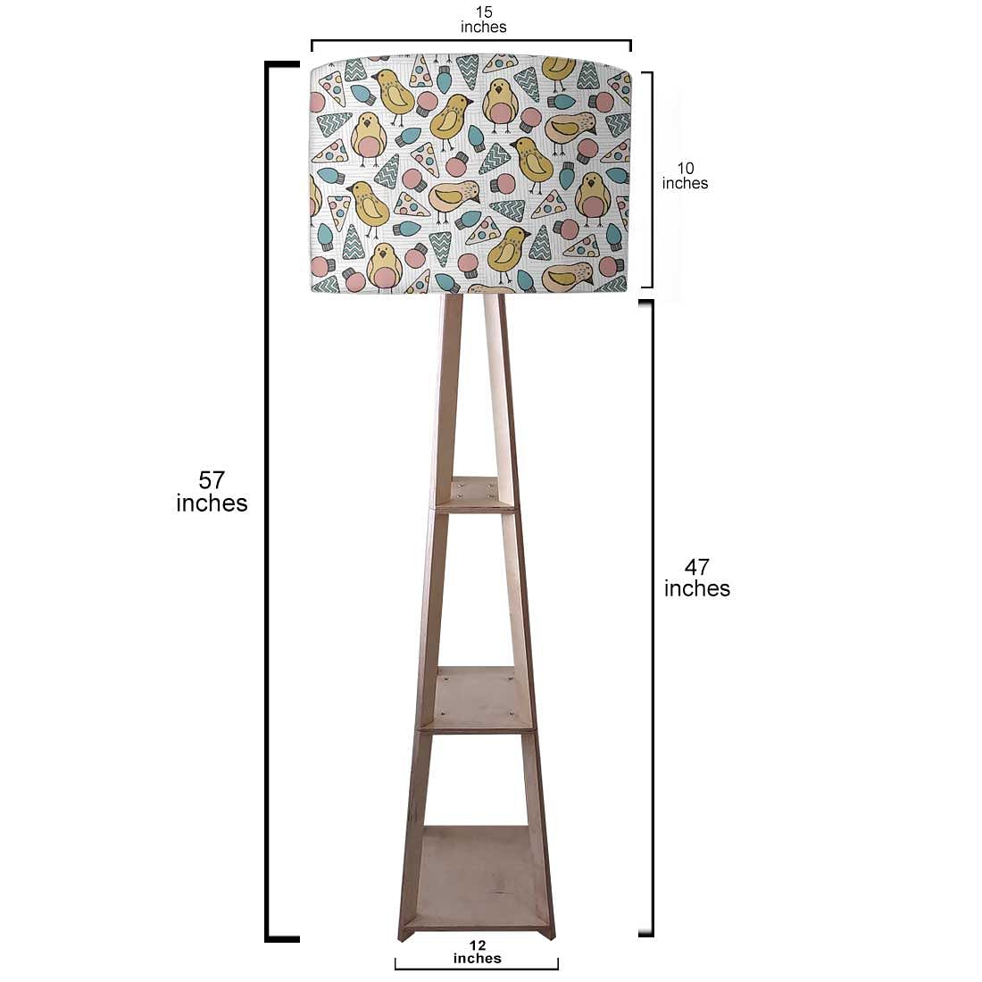 Modern Floor Lamps For Living Room  -   Pizza Slices Nutcase