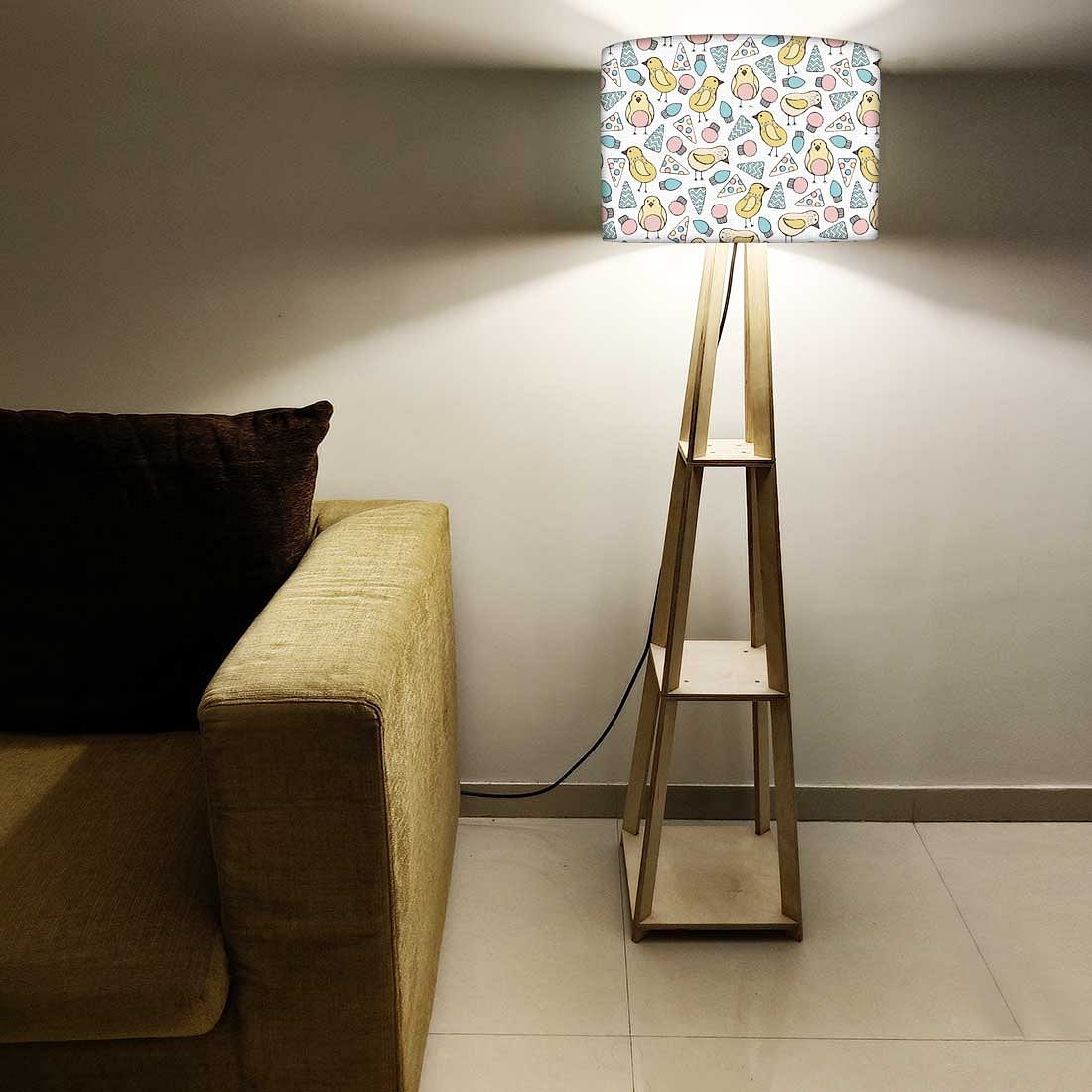 Modern Floor Lamps For Living Room  -   Pizza Slices Nutcase