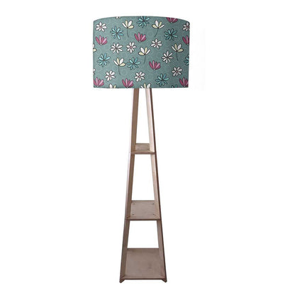 Floor Lamp with Shelves  -   Sweet Flowers Nutcase