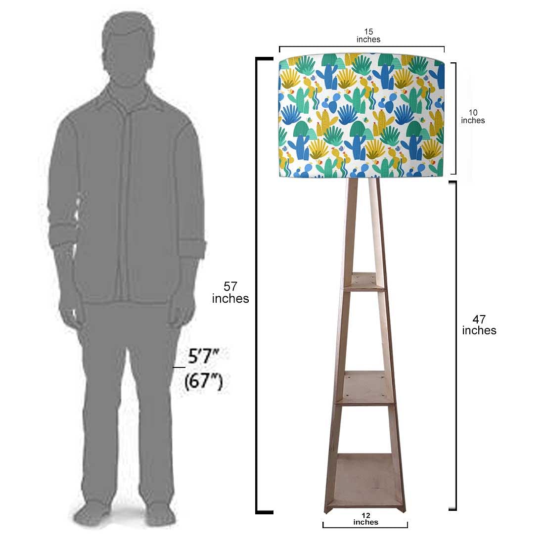 Modern Floor Lamps  -   Cactus Love Nutcase