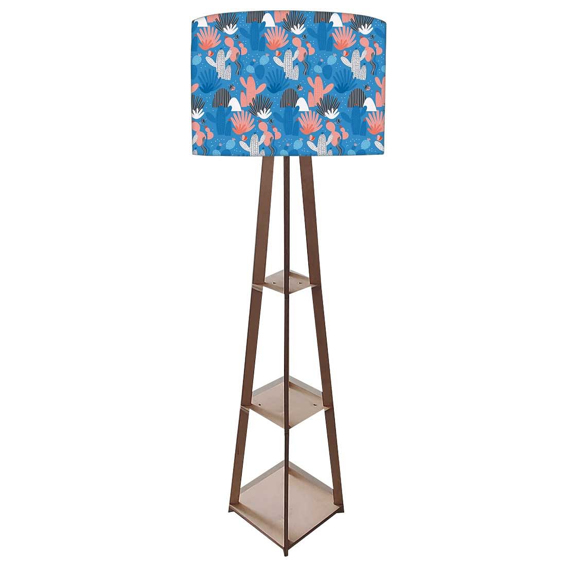 Shelf Tripod Floor Lamp  -  Night Cactus Nutcase