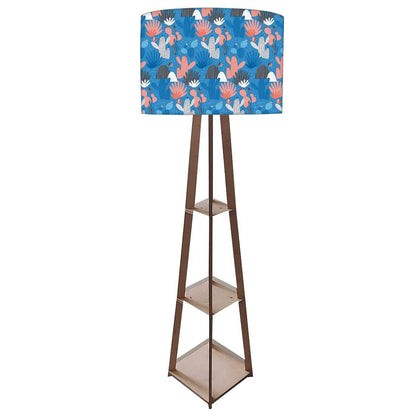 Shelf Tripod Floor Lamp  -  Night Cactus Nutcase