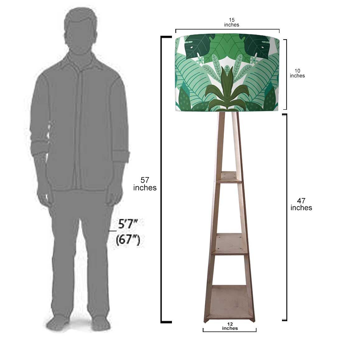 Floor Standing Lamps  -   Tropical Vibes Nutcase