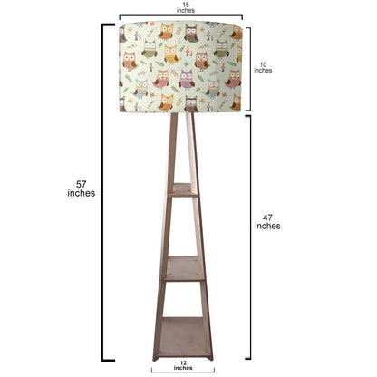 Standing Lamps For Living Room  -   Cute Owl Nutcase