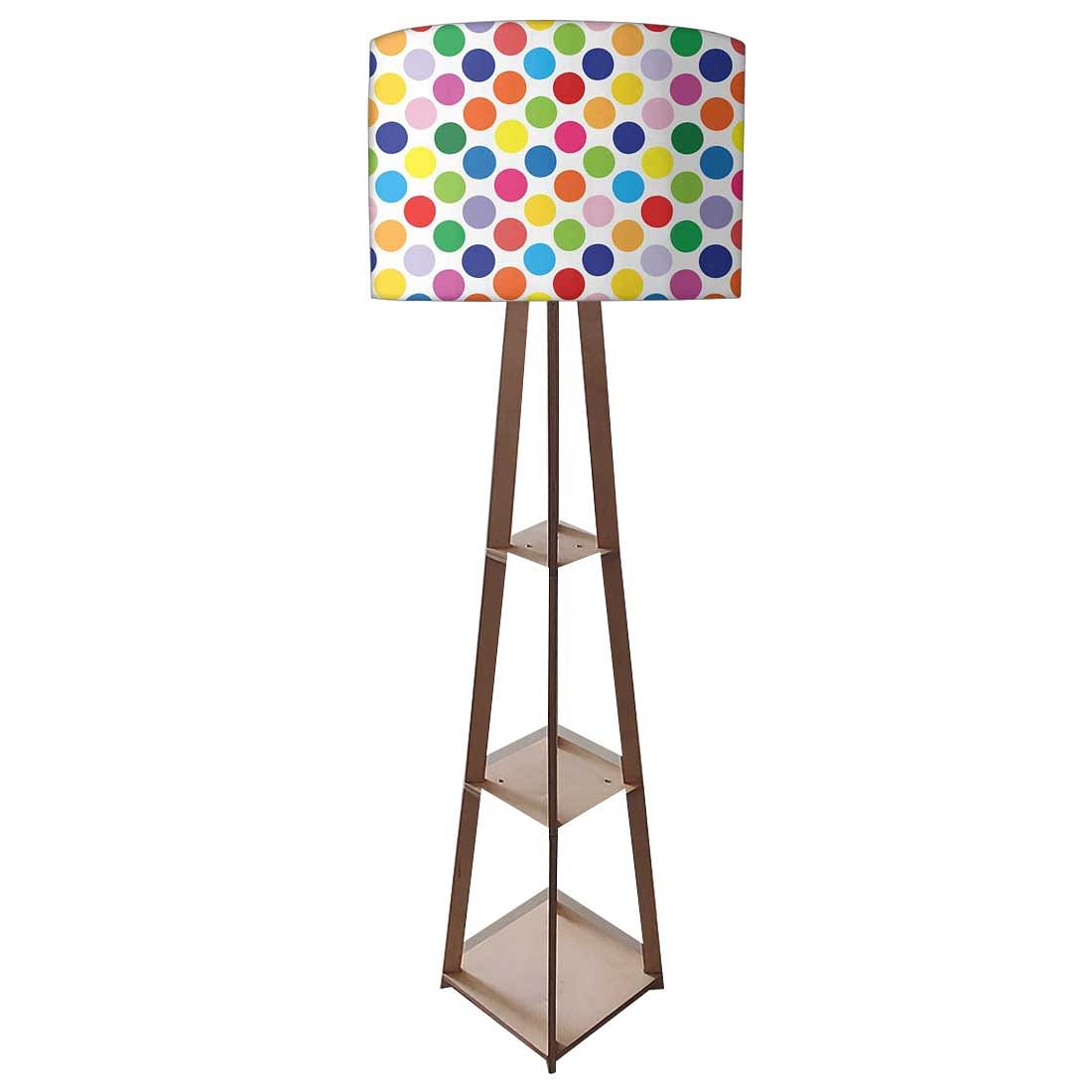 Modern Floor Lamps For Living Room  -   Colorful Dots Nutcase