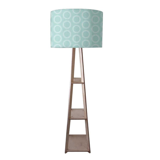 Floor Lamps for Living Room  -   Green Pattern Circle Nutcase