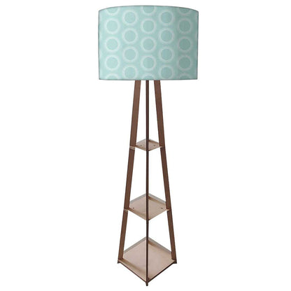 Floor Lamps for Living Room  -   Green Pattern Circle Nutcase