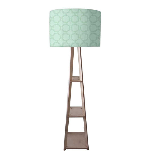 Floor Lamp with Shelves  -   Pattern Circle Nutcase