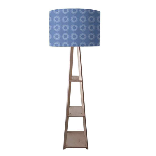 Modern Floor Lamps  -   Beautiful Blue Pattern Nutcase