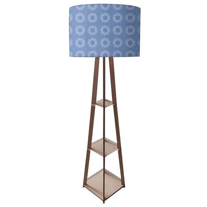 Modern Floor Lamps  -   Beautiful Blue Pattern Nutcase