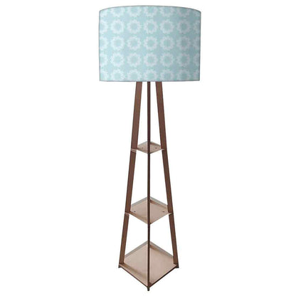 Standing Wooden Tripod Light  -   Pattern Design Nutcase