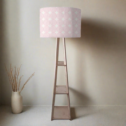 Pink Wooden Floor Lamps Online for Bedroom Nutcase