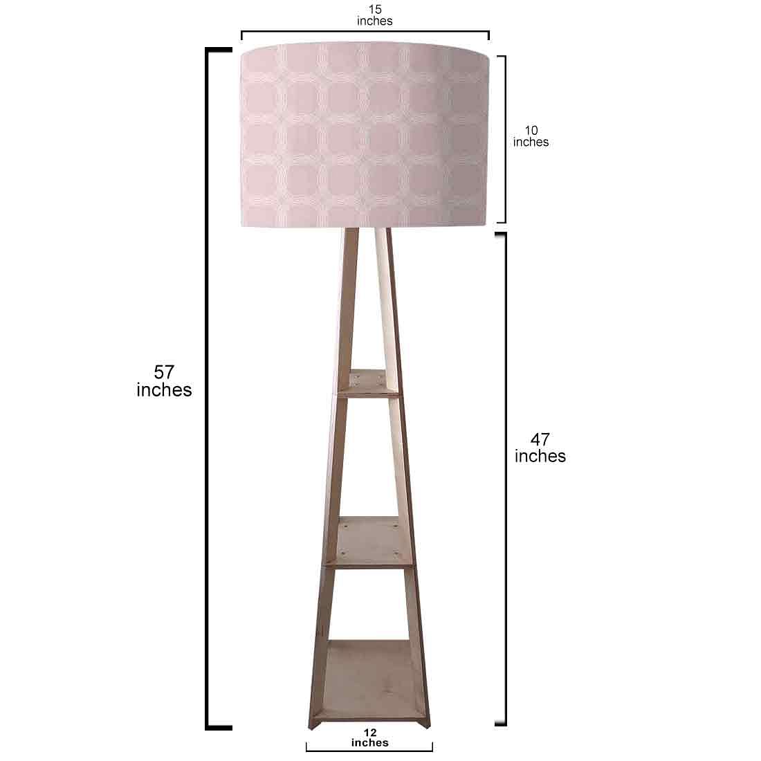 Modern Floor Lamps For Living Room  -   Designer Box Pattern Nutcase