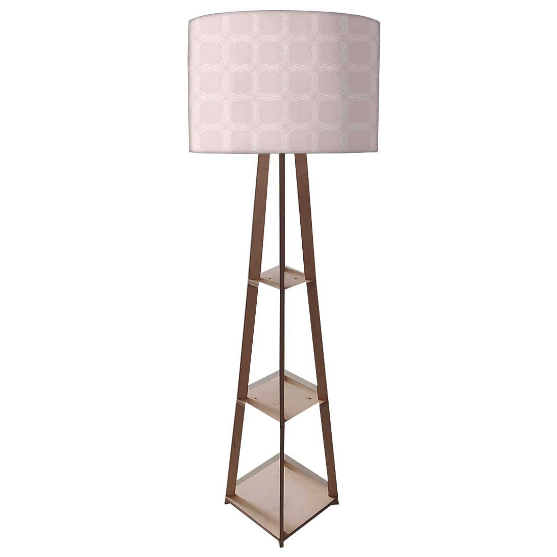 Modern Floor Lamps For Living Room  -   Designer Box Pattern Nutcase