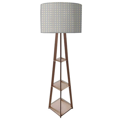 Tripod Floor Lamp  -   Grey Cross Nutcase