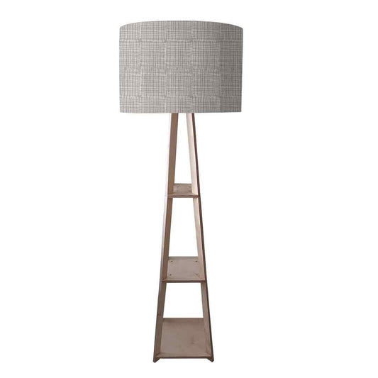 Floor Lamps For Living Room  -   Brown Line Pattern Nutcase