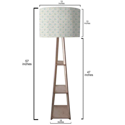 Modern Floor Lamps  -   Green Flower Buds Nutcase
