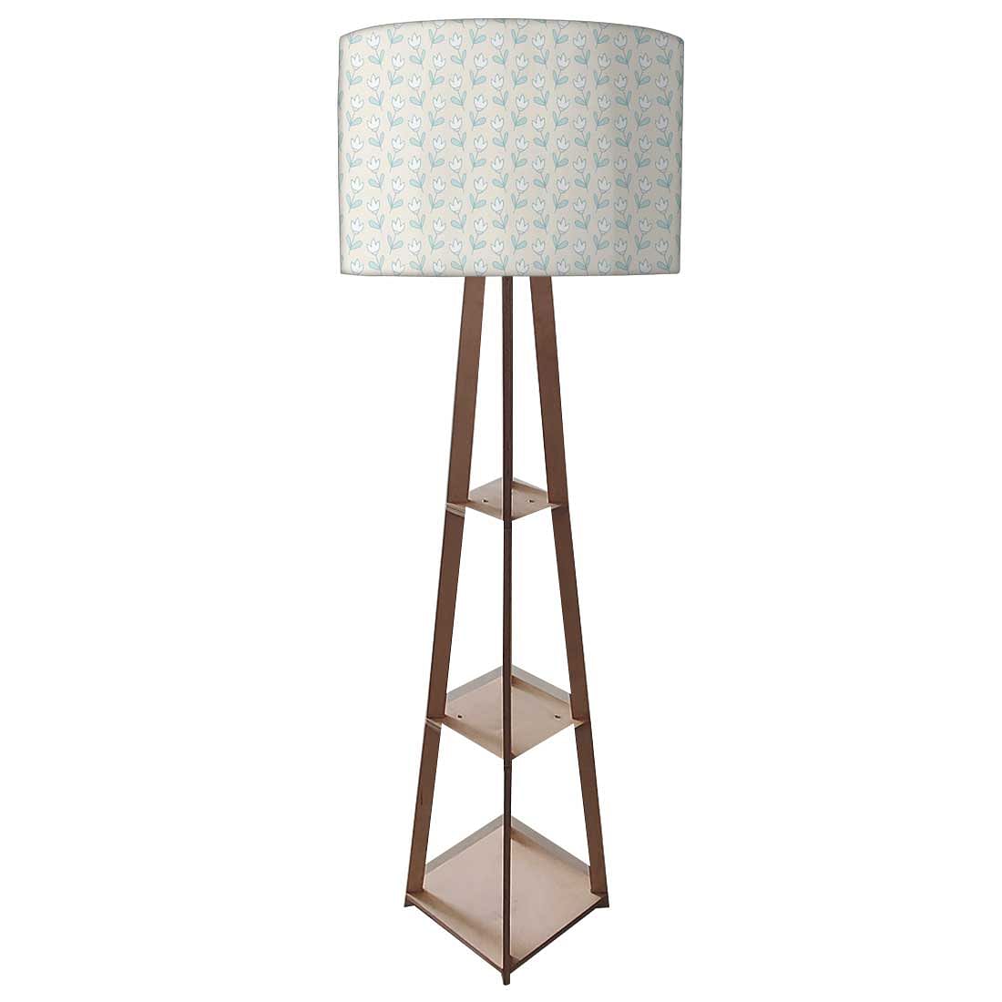 Modern Floor Lamps  -   Green Flower Buds Nutcase