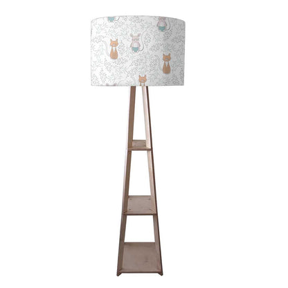 Wooden Tripod Floor Lamp  -   Cute Micky Nutcase