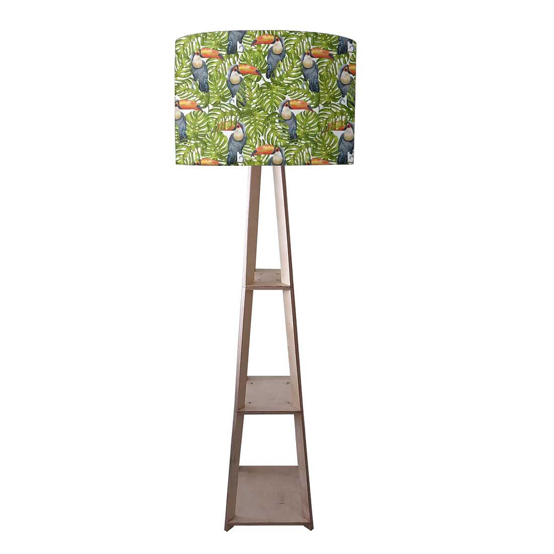 Modern Floor Lamps For Living Room - Birds with Leaves Nutcase