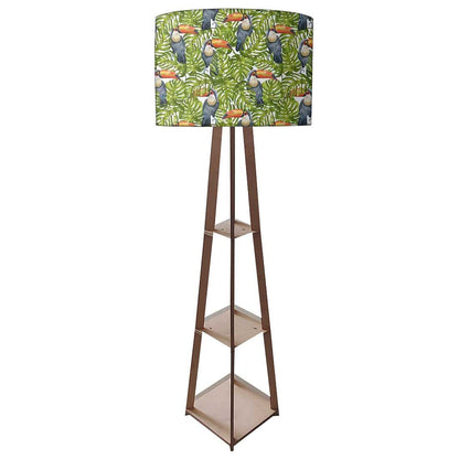 Modern Floor Lamps For Living Room - Birds with Leaves Nutcase