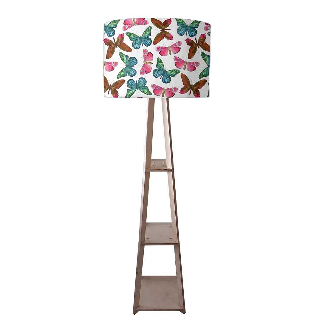 Butterfly End Table Floor Lamp for Living Room Nutcase