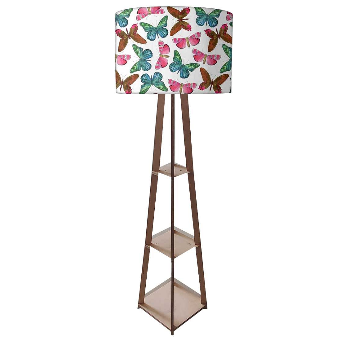 Butterfly End Table Floor Lamp for Living Room Nutcase