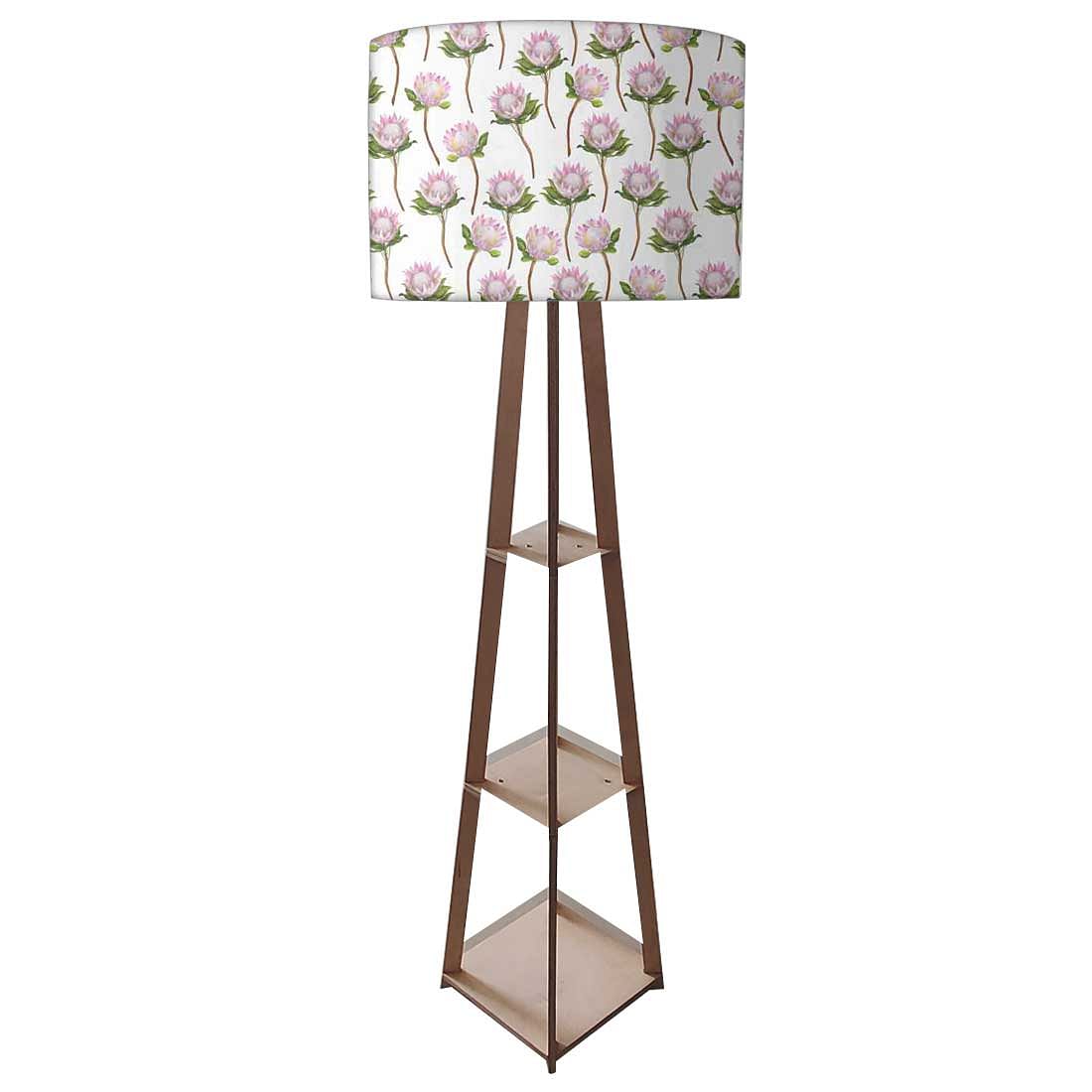 Tripod Floor Lamp  -   Flower Buds Nutcase