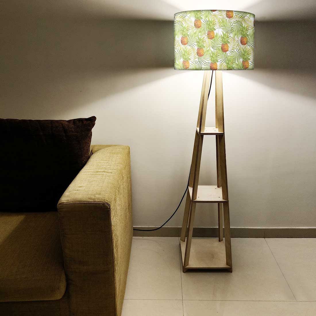 Wooden Tripod Table Lamp for Bedroom - Pineapples Nutcase