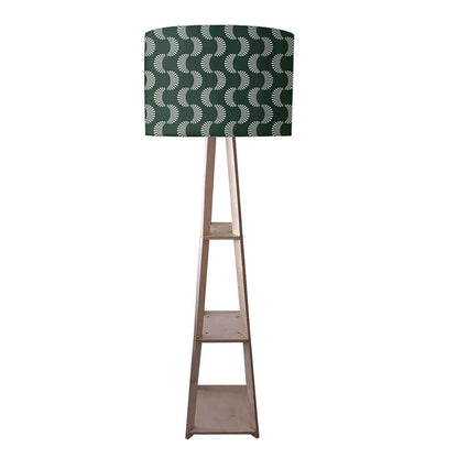 Floor Lamps For Bedroom  -   Dark Green Retro Nutcase