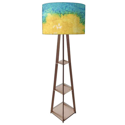 Wooden Standing Tripod Lamp for Living Room - Space Nutcase