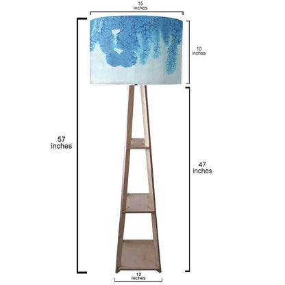 Shelf Tripod Floor Lamp For Bedside Light - Arctic Space Nutcase