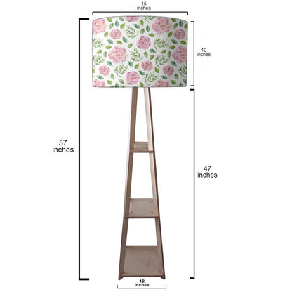 Modern Floor Lamps  -   Space Purple Watercolor Nutcase
