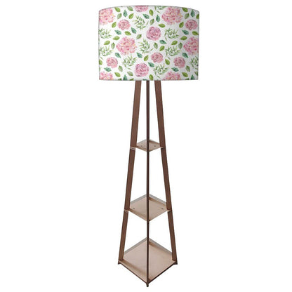 Modern Floor Lamps  -   Space Purple Watercolor Nutcase