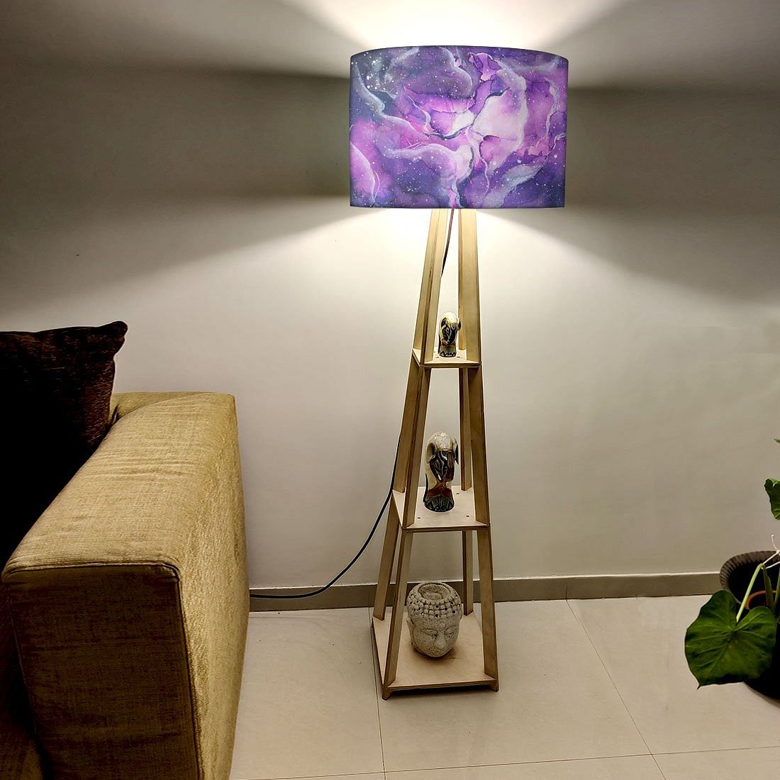 Colorful Corner Lamp for Bedside Light - Space Nutcase