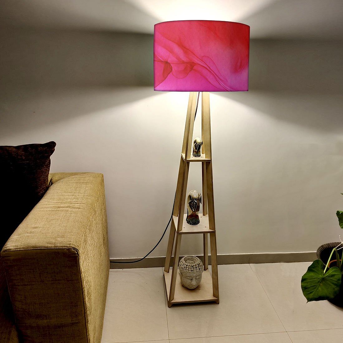 Floor Lamps for Home Decoration Night Light - Watercolor Nutcase