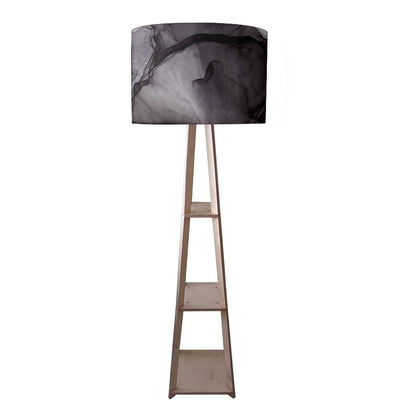 Modern Floor Lamps For Living Room  -   Orange Pink Ink Watercolor Nutcase