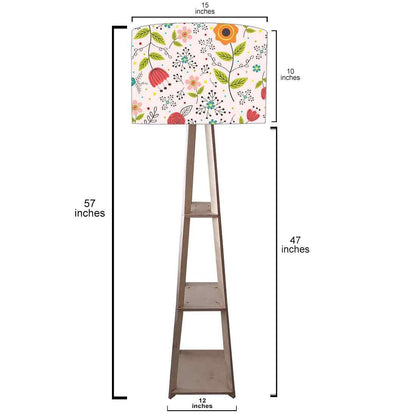 Wooden Lamps For Bedroom Night Light - Spring Floral Nutcase